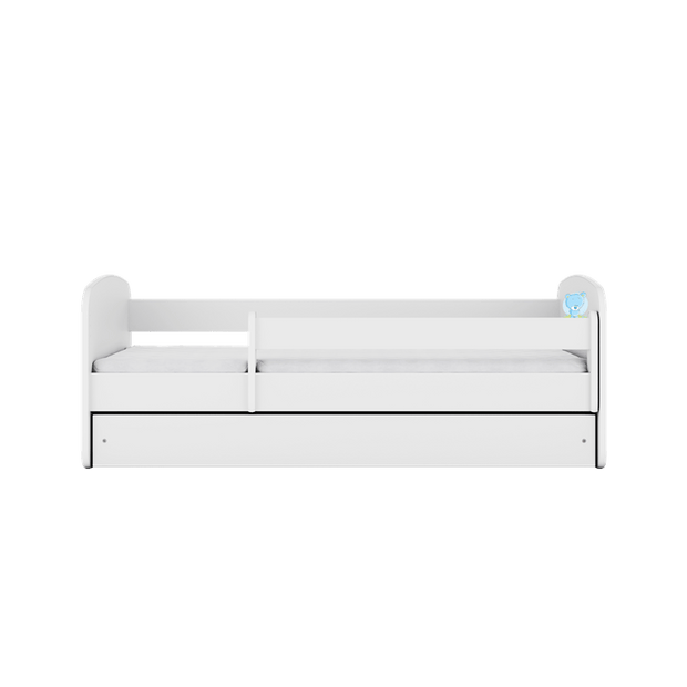 Kocot Kids Pat din pal pentru copii, Teddybear I Alb