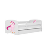 Kocot Kids Pat din pal pentru copii, Unicorn II Alb