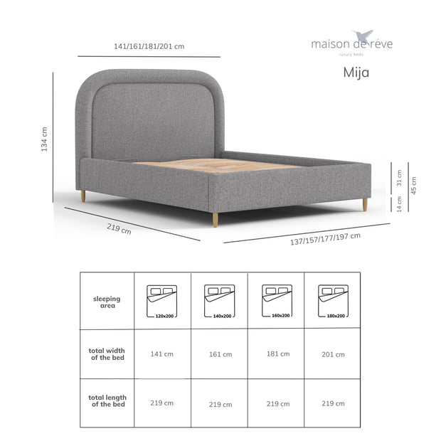 Pat rabatabil cu lada de depozitare, tapitat cu stofa, Mija Gri Inchis (8)