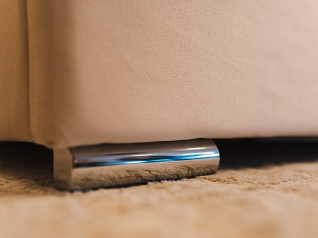 Pat rabatabil cu lada de depozitare, tapitat cu stofa, Sonata (3)