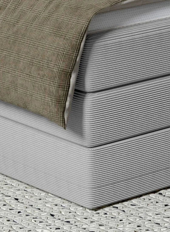 Wersal Pat rabatabil cu lada de depozitare, tapitat, Dilmis Boxspring