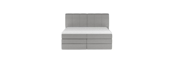 Wersal Pat rabatabil cu lada de depozitare, tapitat, Dilmis Boxspring