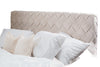 Pat tapitat cu stofa, Somiera Rabatabila cu spatiu de depozitare, Osaka Lux III Velvet Crem (2)