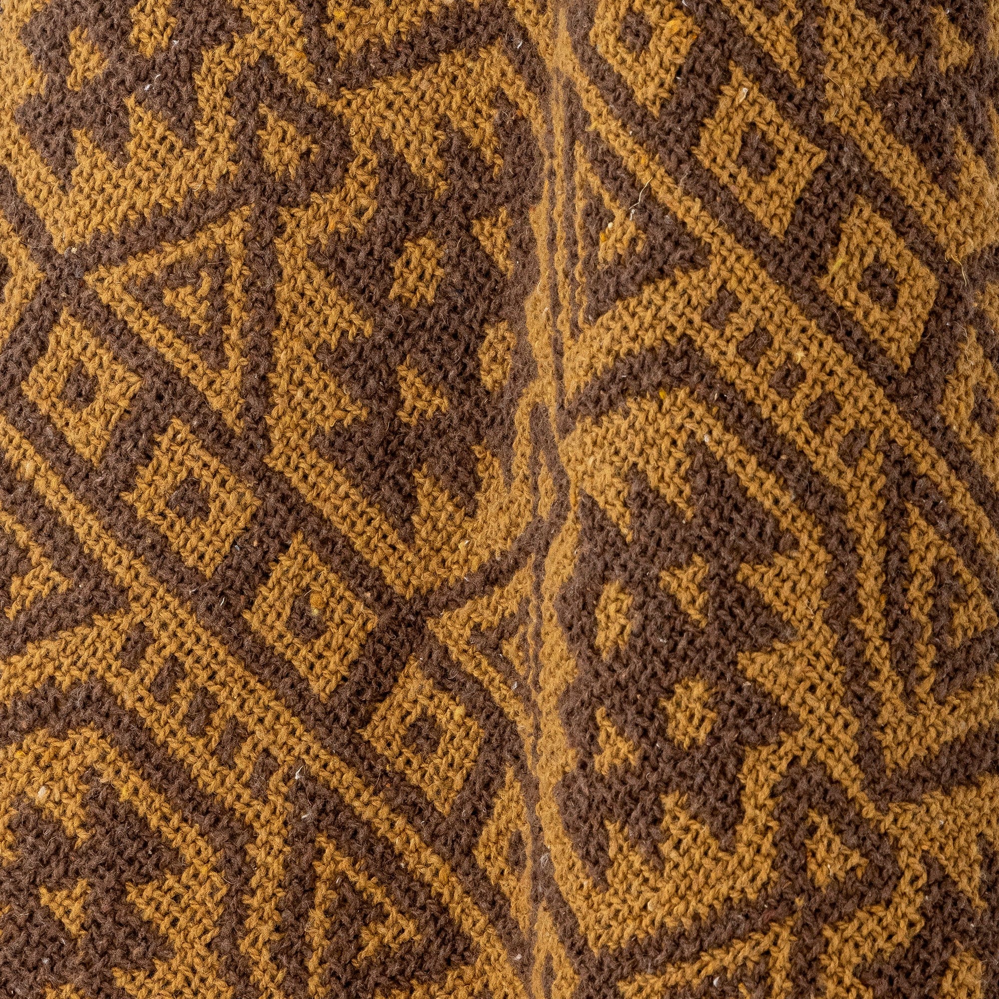 Patura decorativa din bumbac Lyla Maro, 150 x 130 cm (2)