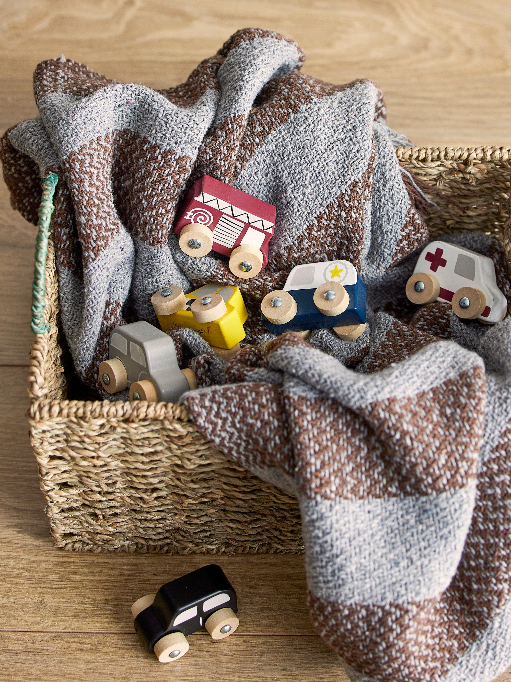 Patura decorativa din bumbac Nann Maro, 100 x 80 cm (6)