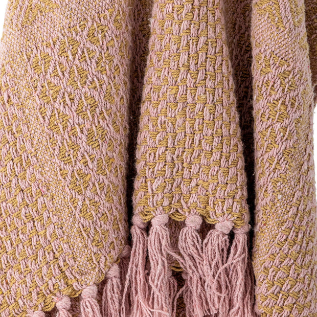 Patura decorativa din bumbac Rodion Roz, 160 x 130 cm (2)