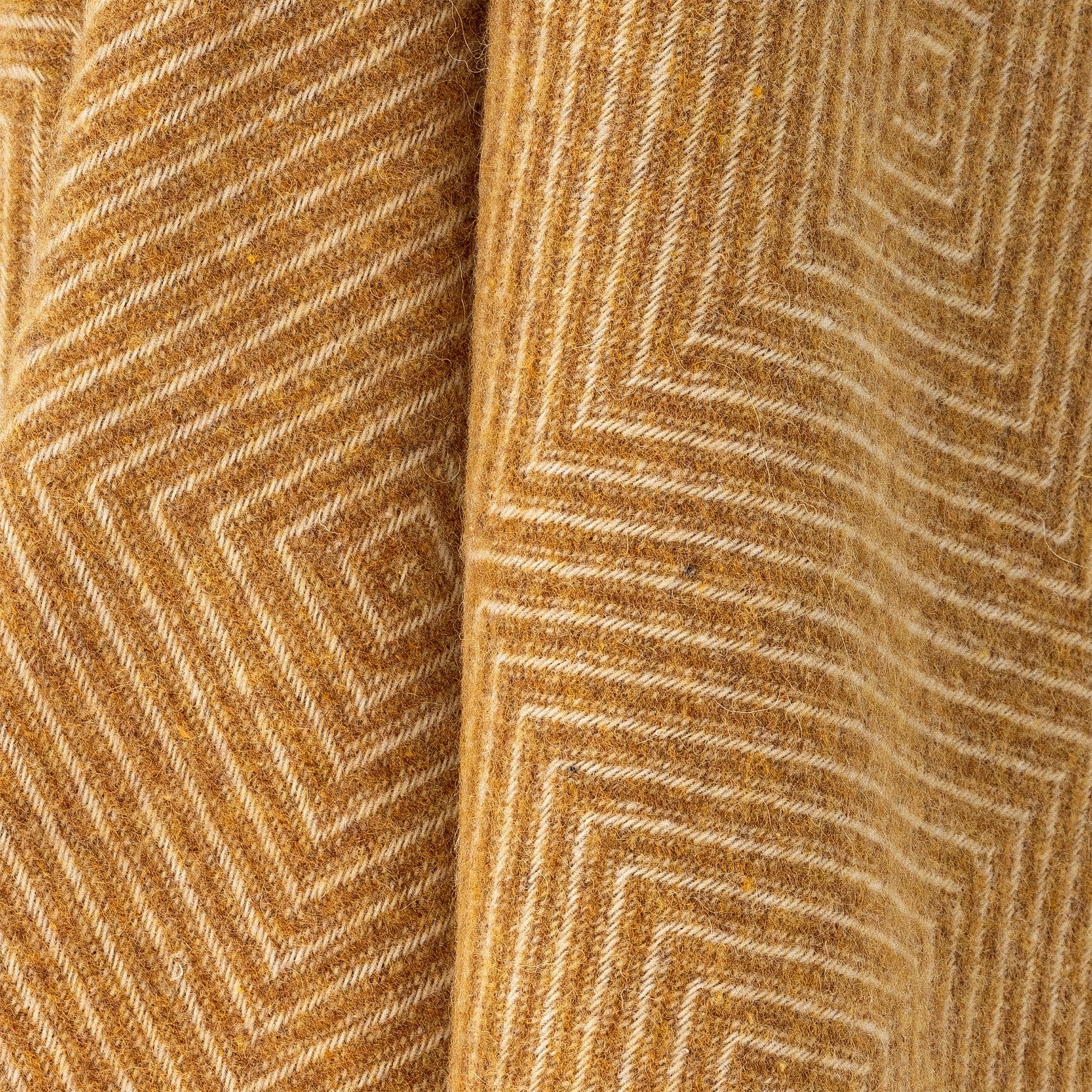 Patura decorativa din lana Hoshi Galben, 200 x 140 cm (1)