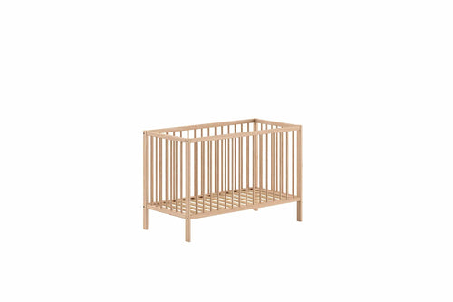 Patut din lemn, pentru bebe, Dino Natural
