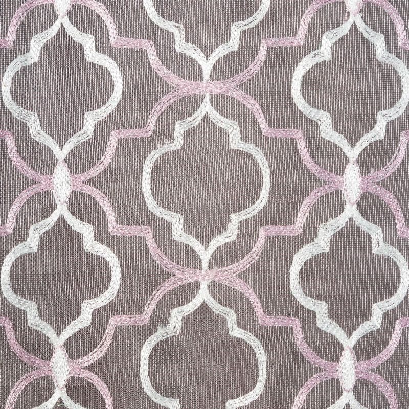 BFSummer Perdea Sandra Alb / Mov, 140 x 250 cm, 1 bucata