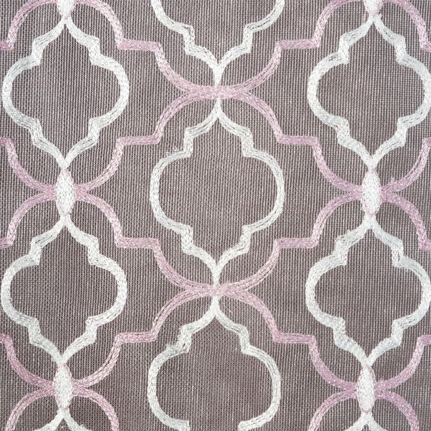 BFSummer Perdea Sandra Alb / Mov, 140 x 250 cm, 1 bucata