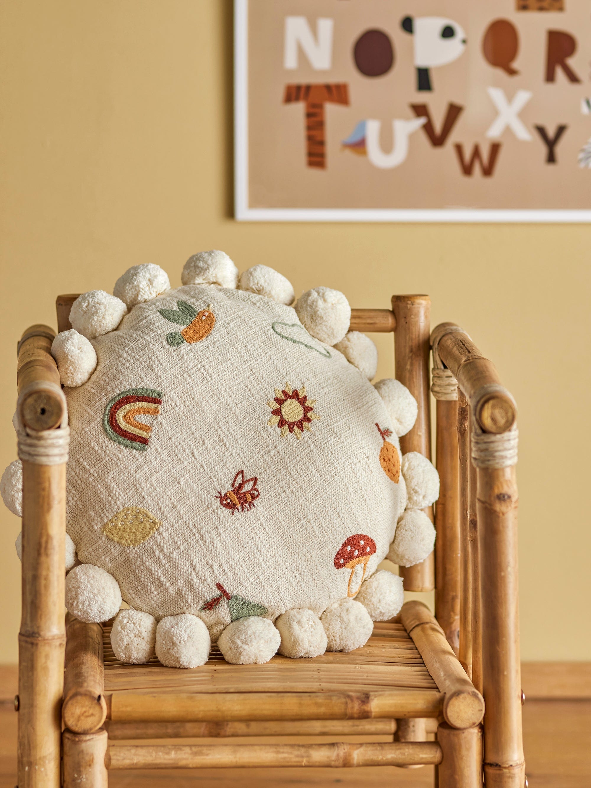 Perna decorativa Agnes Natural, Ø40 cm (4)