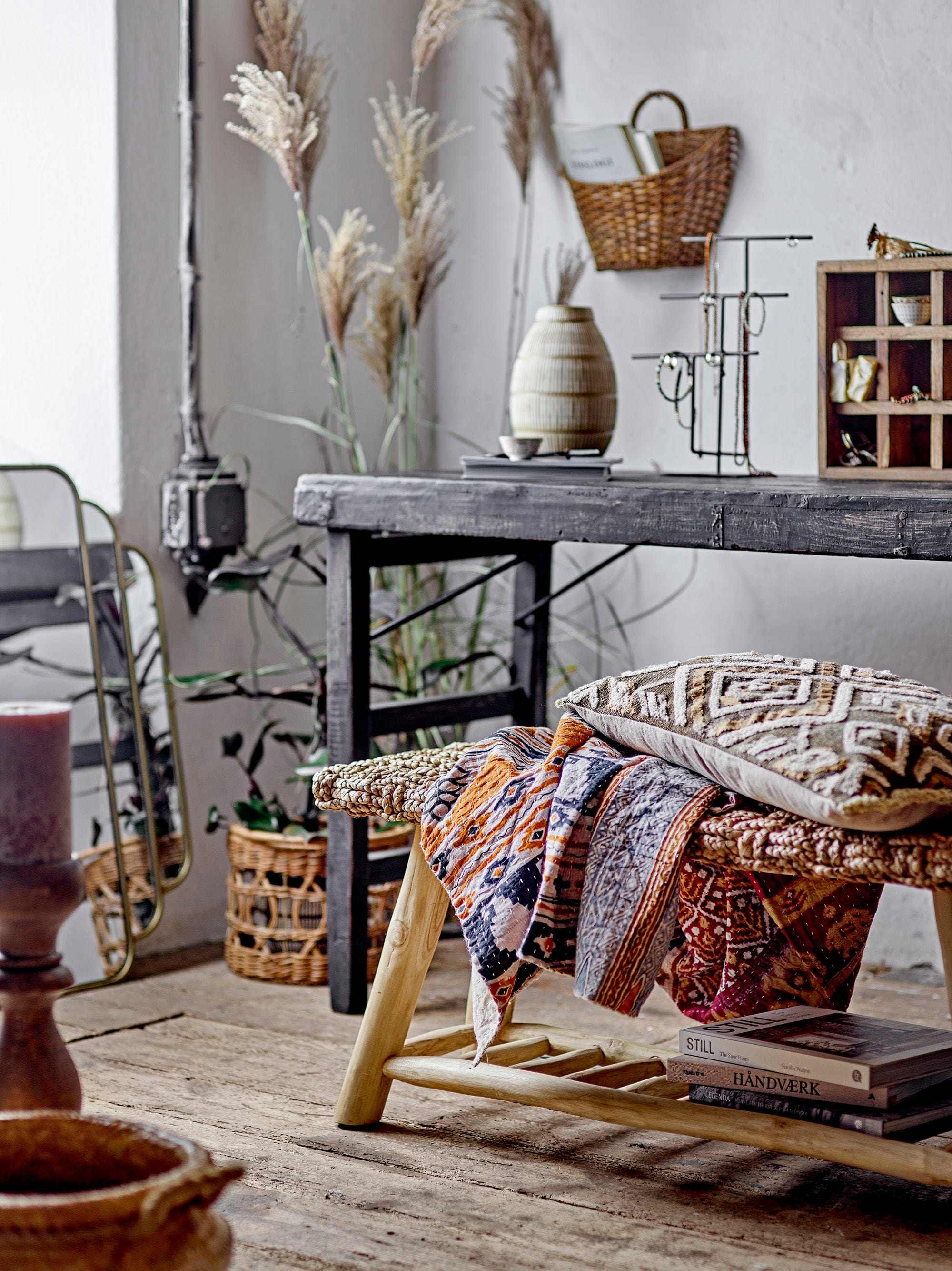 Perna decorativa Chelles Verde, 60 x 35 cm (3)