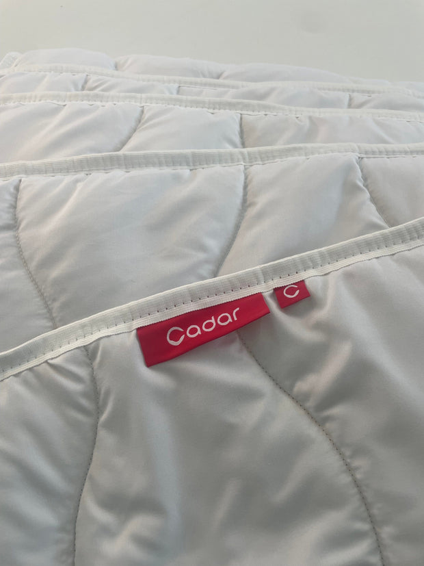 Cadar Pilota Vara, umplutura vata 200 g/mp, tesatura microfibra, Melis Alb