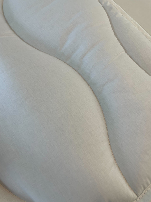 Cadar Pilota Vara, umplutura vata 350 g/mp, tesatura bumbac, Waves Alb