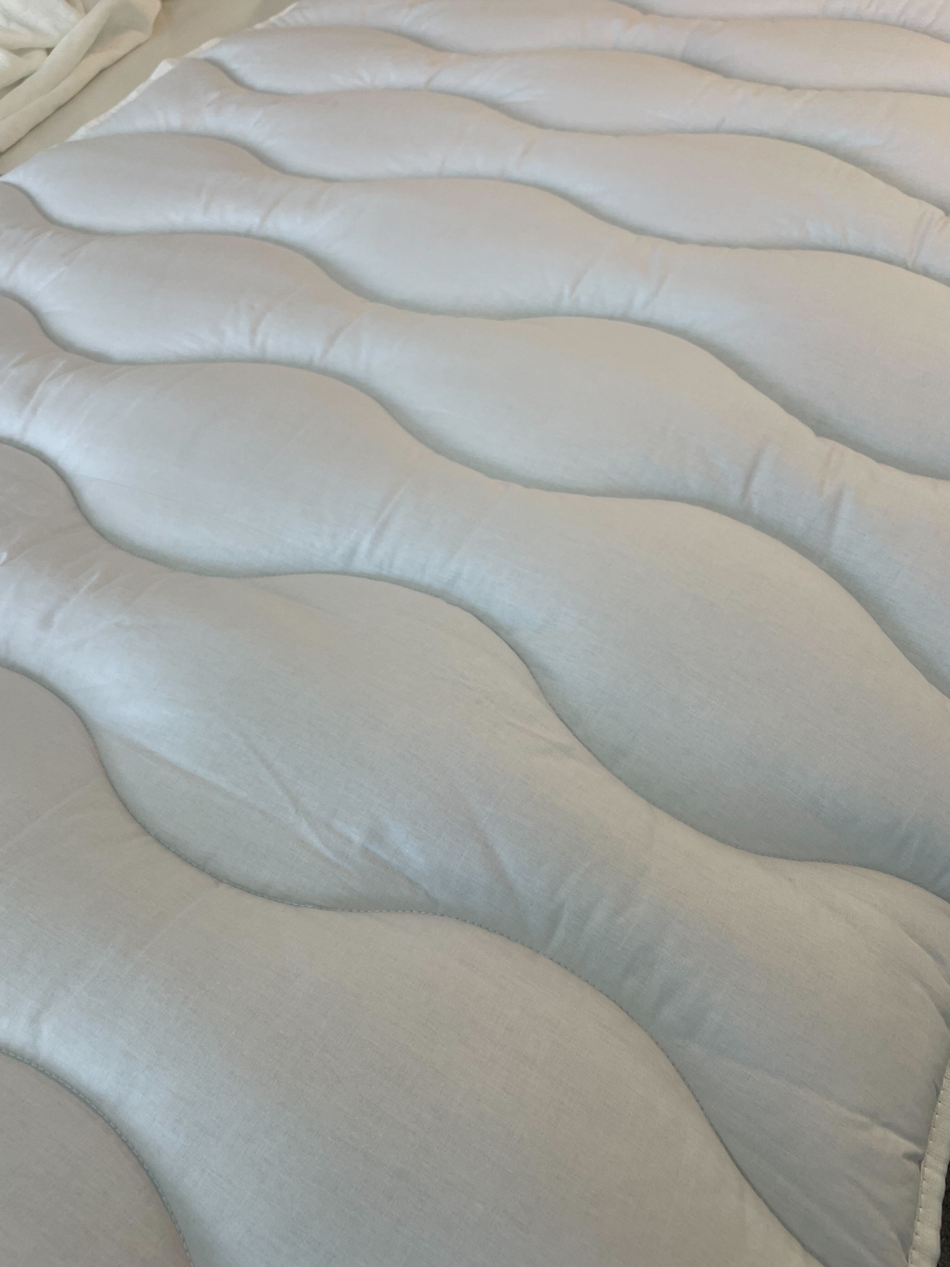 Cadar Pilota Vara, umplutura vata 350 g/mp, tesatura bumbac, Waves Alb