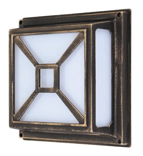 RabaLux Plafoniera exterior Darius 8190 Auriu Antichizat / Alb