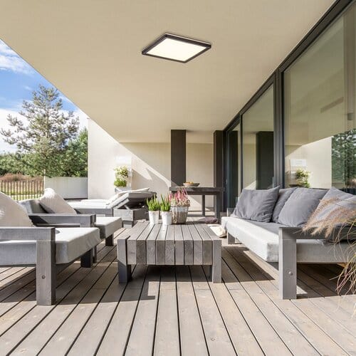 Plafoniera exterior Inverness 7775 Negru / Alb (6)