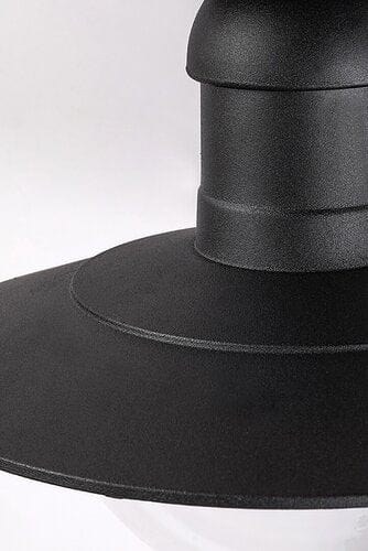 Plafoniera exterior Oslo 8716 Negru / Transparent (1)