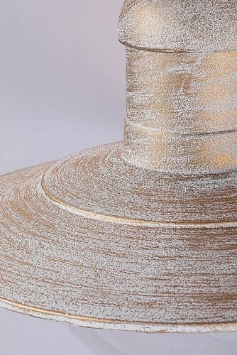 RabaLux Plafoniera exterior Oslo 8739 Alb Antichizathizat / Transparent