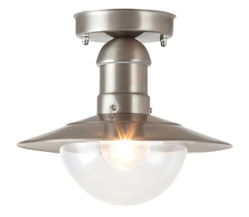 RabaLux Plafoniera exterior Oslo 8763 Gri / Transparent