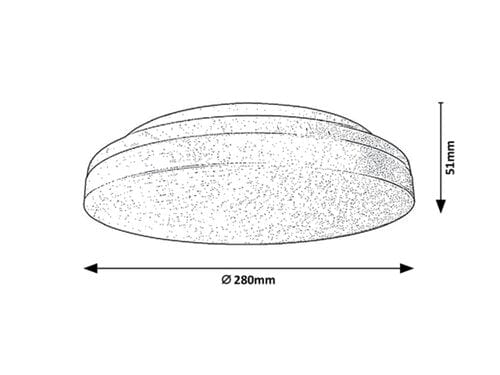 Plafoniera exterior Zenon 2700 Alb (4)