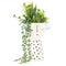 Decoking Planta artificiala in ghiveci, Facy Alb / Verde, H35 cm