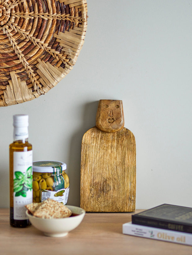 Bloomingville Platou servire din lemn de mango, Brooklyn Natural, L25,5xl12,7xH4,5 cm