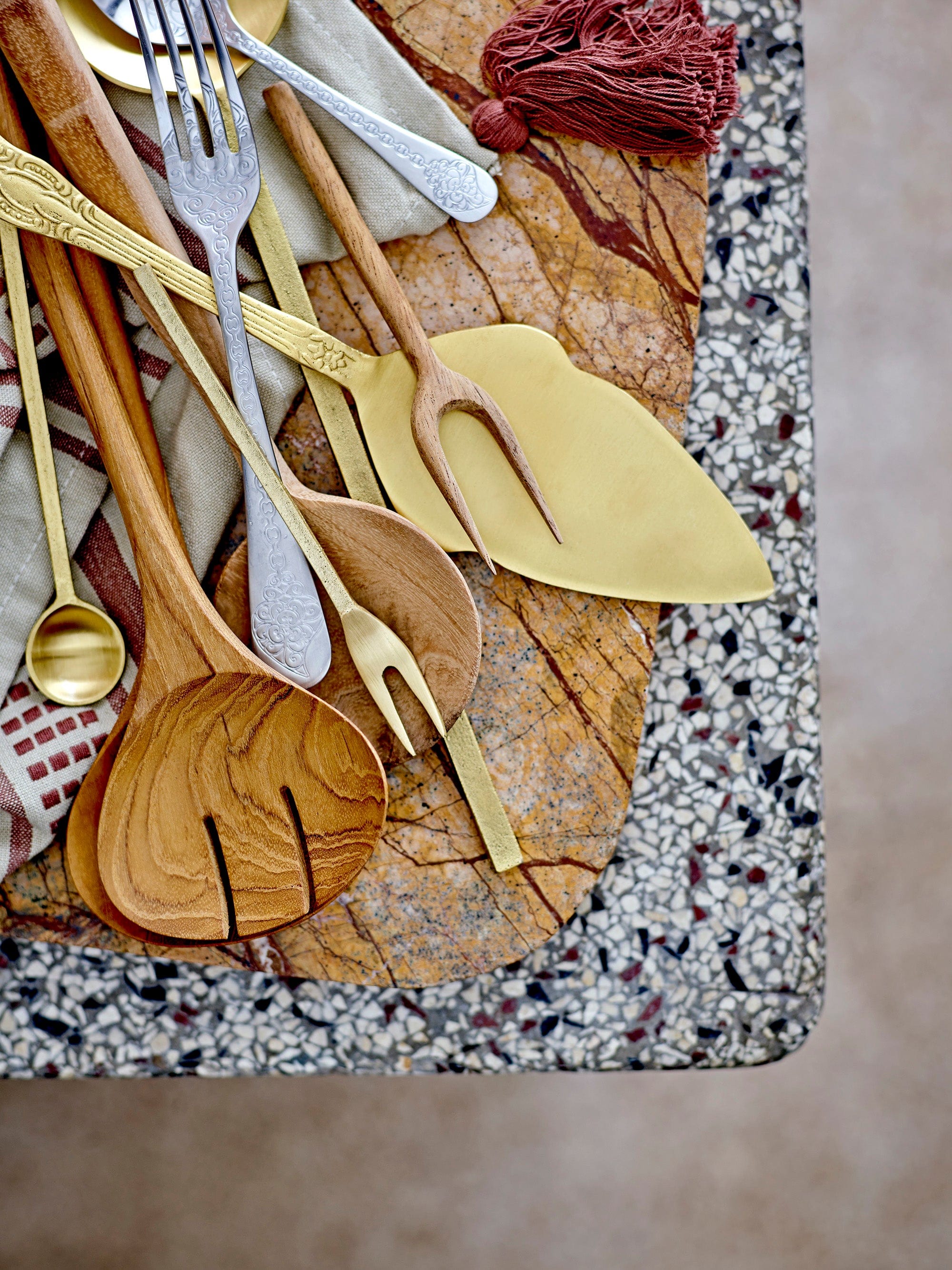 Bloomingville Platou servire din marmura, Deborah Maro, L30xl24xH2 cm