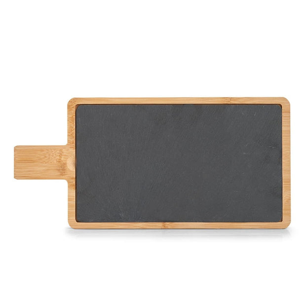 Platou servire, Slate Rectangle Grafit / Natural, L40xl19xH1,5 cm (3)