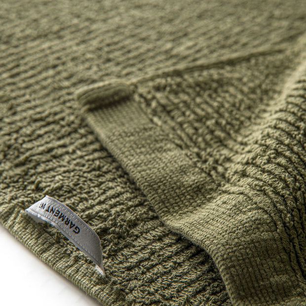 Prosop baie din bumbac, Ribbon Verde Olive (1)