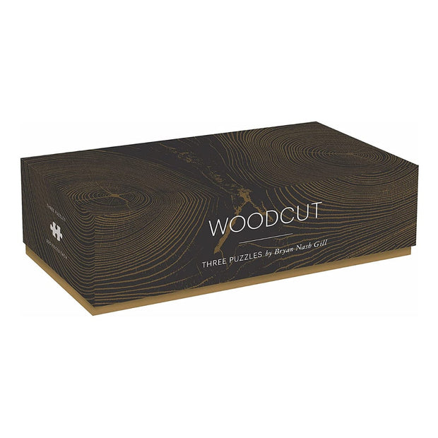 Puzzle Woodcut: Three Puzzles, 22,5 x 12,5 cm