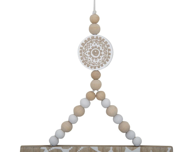 BFSummer Rama foto decorativa, din MDF Cancun Natural, 15 x 41 cm