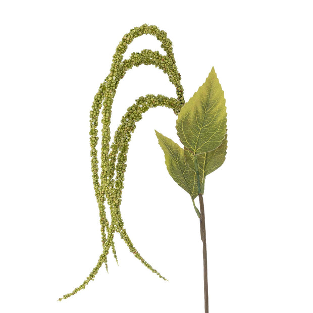 Ramura decorativa artificiala, Foxtail Verde, H107 cm (1)