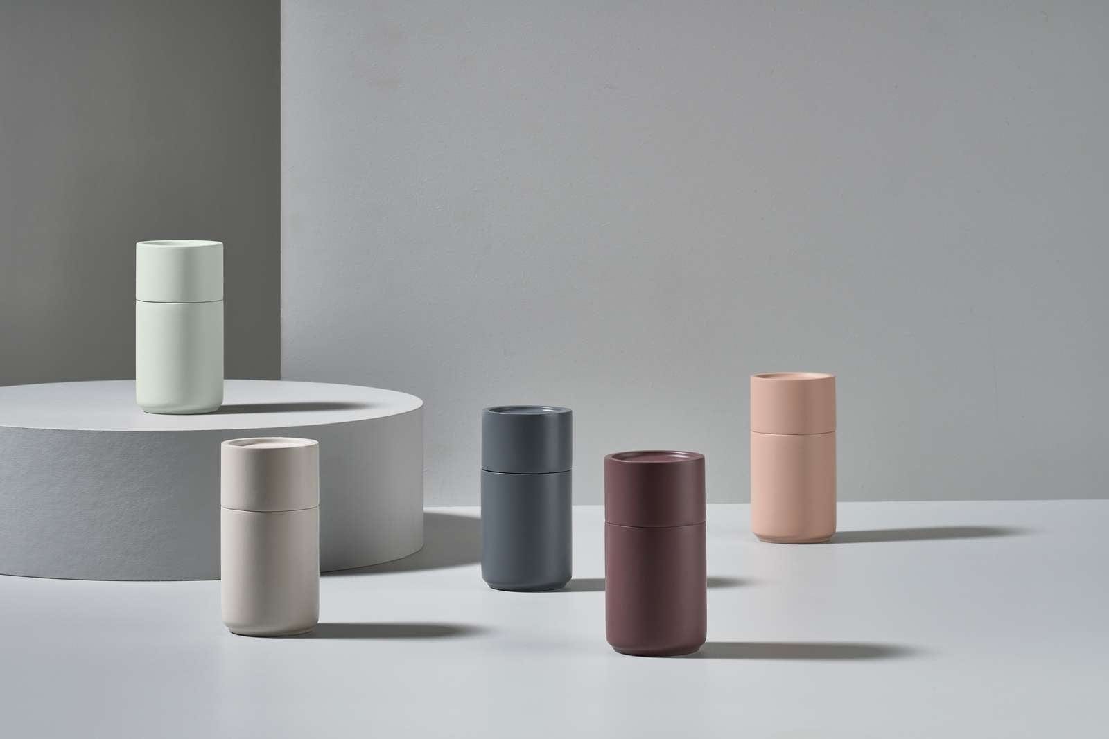 BFSummer Rasnita din lemn Peili Ø5xH11,5 cm, 330332 Mov, Zone Denmark