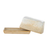 Bloomingville Recipient pentru unt din ceramica, Paula Natural, L17,5xl11,5xH8 cm