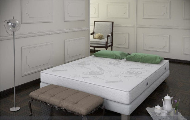 Cadar Saltea Bio Wool 18 cm spuma HR + 2 cm Lana - 220 x 160 cm