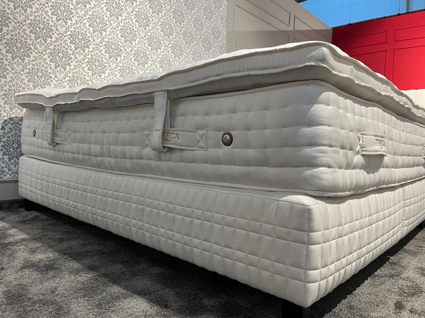 TRECA Saltea Couture Louange, 33 cm Grosime cu Rama de Pat si Topper H 10 cm inclus, 200 x 180 cm, Tréca Paris