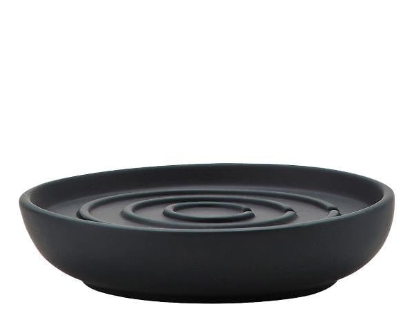 BFSummer Sapuniera din portelan Nova One, Ø11xH2,5 cm, Zone Denmark-Negru