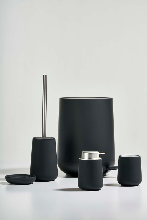 BFSummer Sapuniera din portelan Nova One, Ø11xH2,5 cm, Zone Denmark-Negru