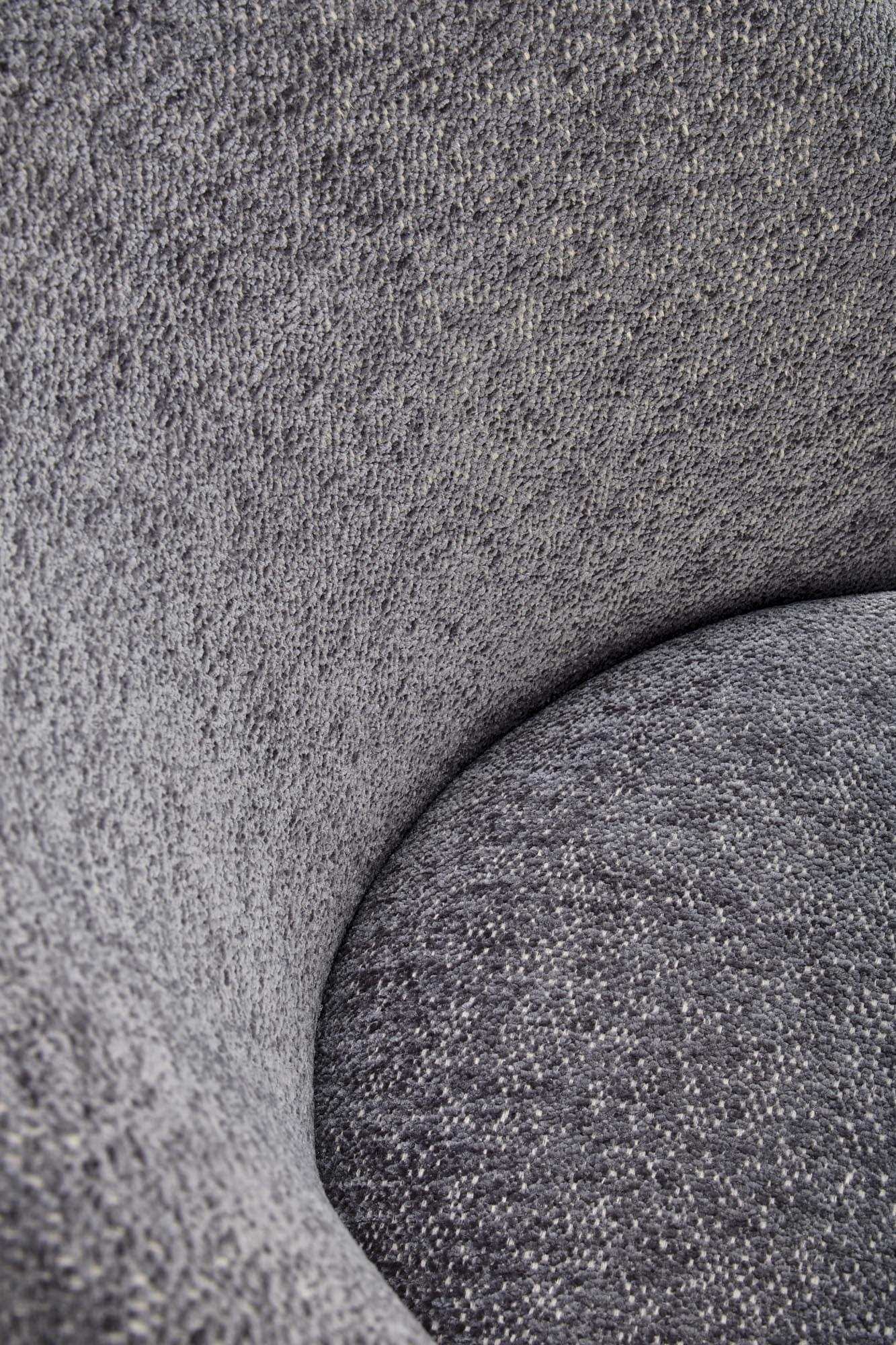 Scaun de bar tapitat cu stofa si picioare metalice, H116 Gri / Auriu, l50xA59xH101 cm (3)