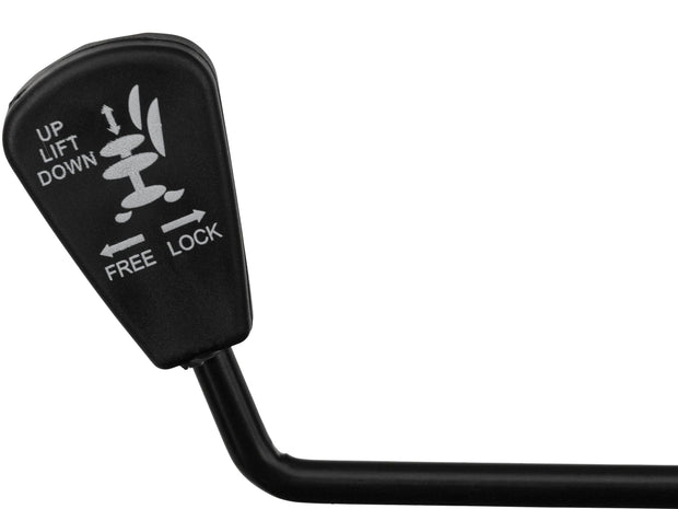 Dorel Home Scaun de birou directorial tapitat cu piele ecologica, Willis Alb / Argintiu, l66xA71xH122 cm