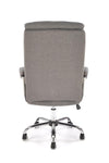 Scaun de birou directorial tapitat cu stofa, Helder 2 Gri, l66xA71xH113-120 cm (2)