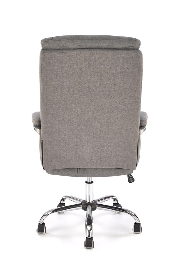 Scaun de birou directorial tapitat cu stofa, Helder 2 Gri, l66xA71xH113-120 cm (2)