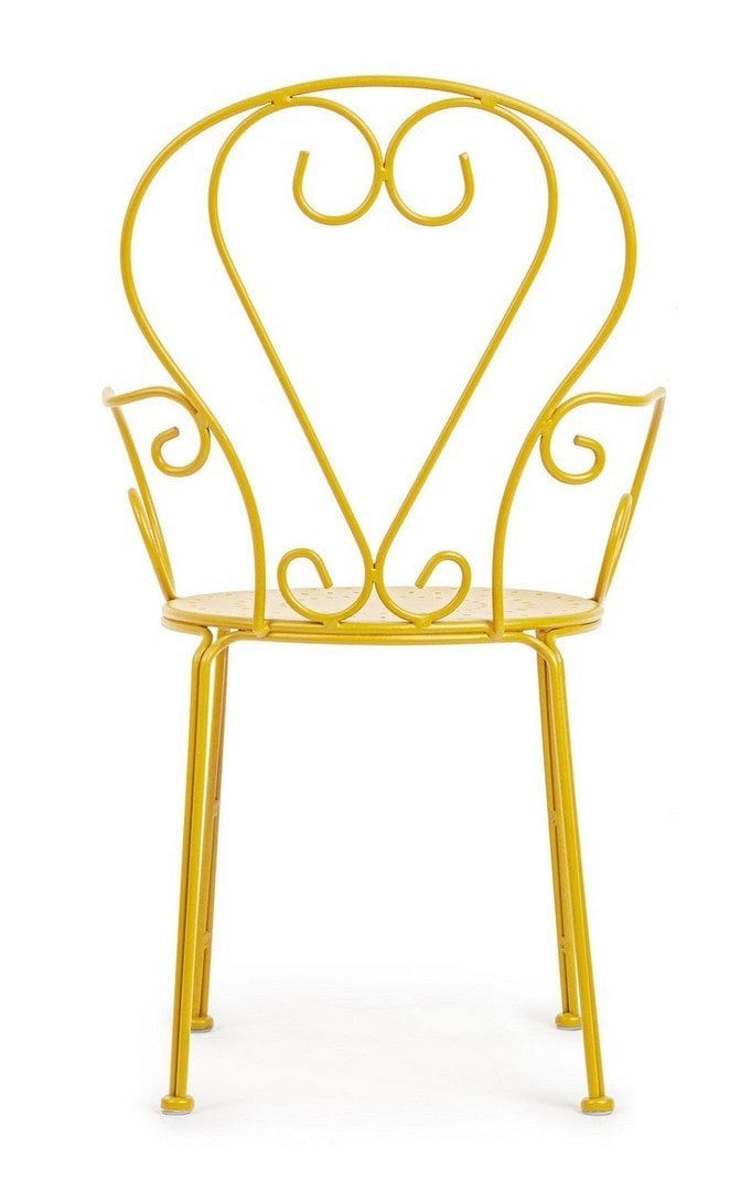 Scaun de gradina / terasa din metal Etienne, l49xA49xH89 cm (6)