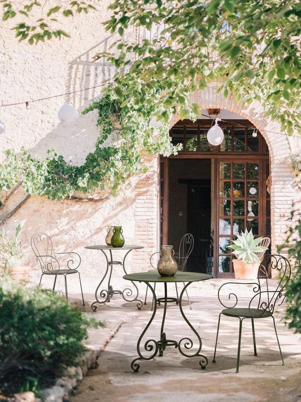 Scaun de gradina / terasa din metal Etienne, l49xA49xH89 cm (11)