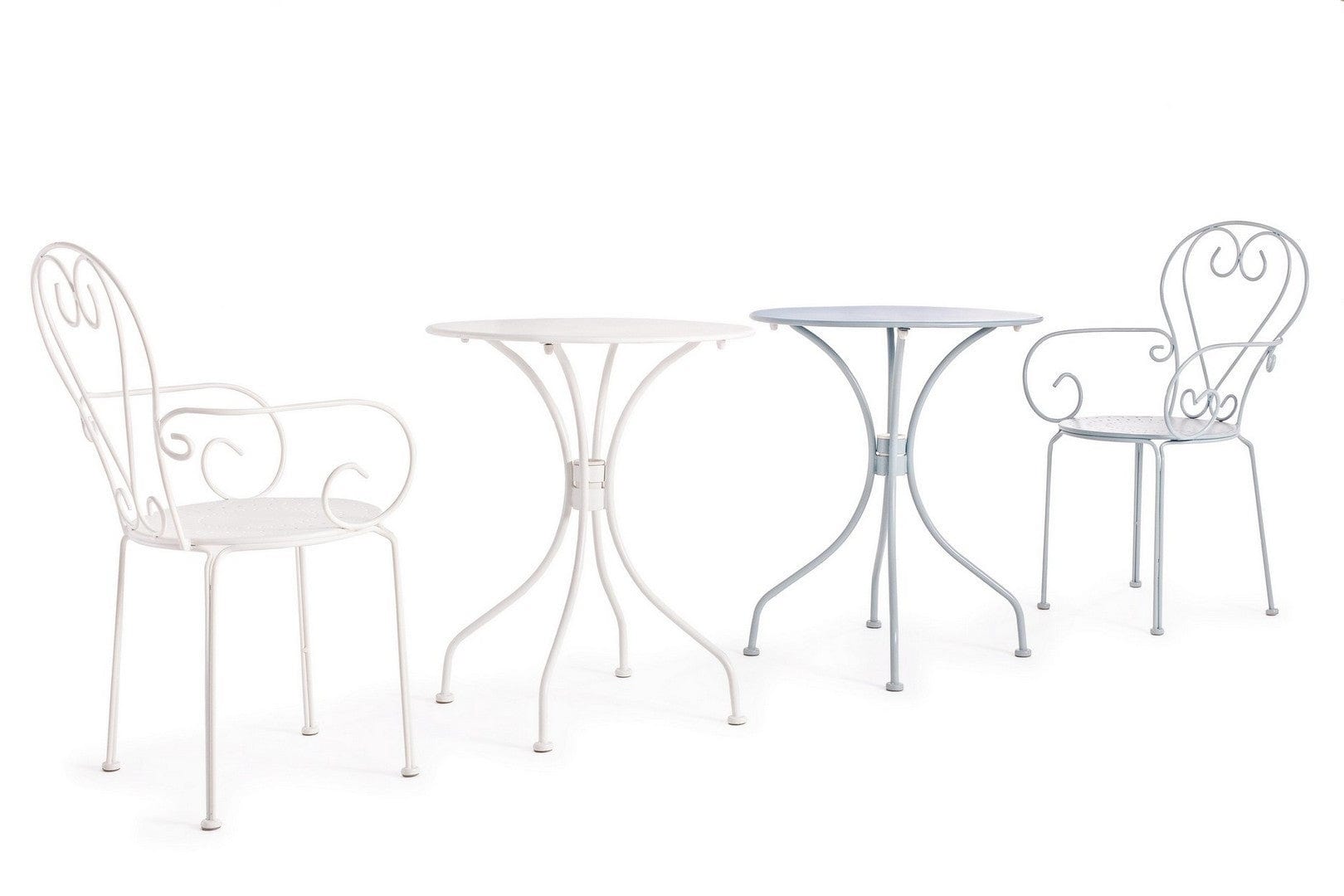 Scaun de gradina / terasa din metal Etienne, l49xA49xH89 cm (21)