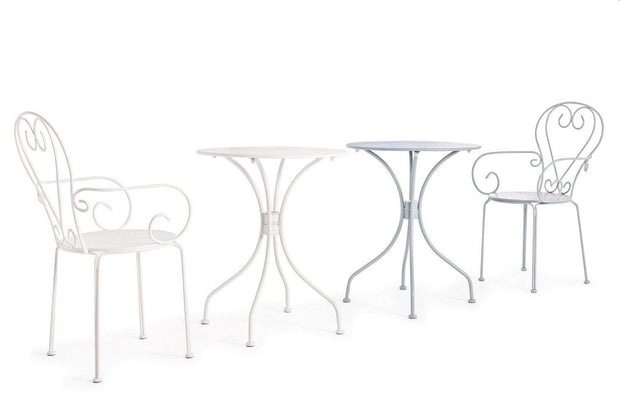 Scaun de gradina / terasa din metal Etienne, l49xA49xH89 cm (21)