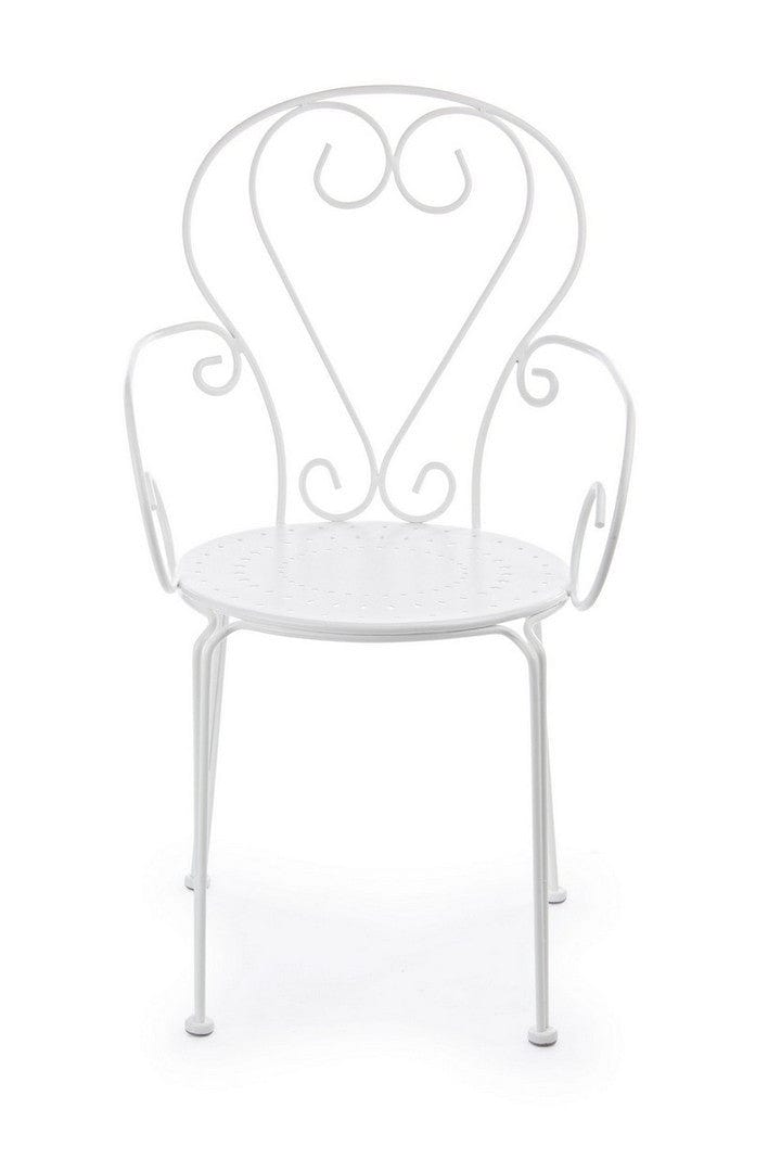 Scaun de gradina / terasa din metal Etienne, l49xA49xH89 cm (23)