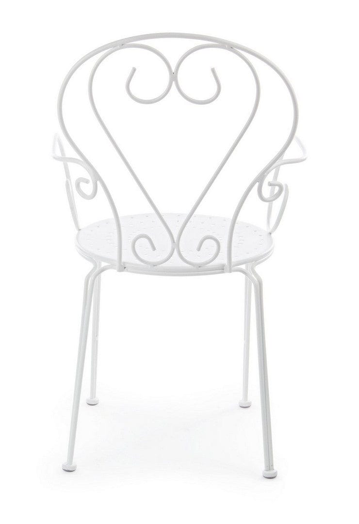 Scaun de gradina / terasa din metal Etienne, l49xA49xH89 cm (25)