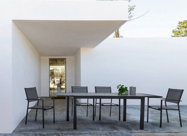 Scaun de gradina / terasa din metal Hilde I Antracit, l57xA60xH88 cm (1)